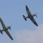 BBMF Spitfire and Hurricane