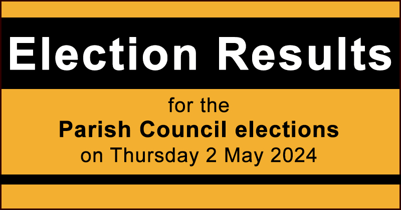 Election results for the parish council elections