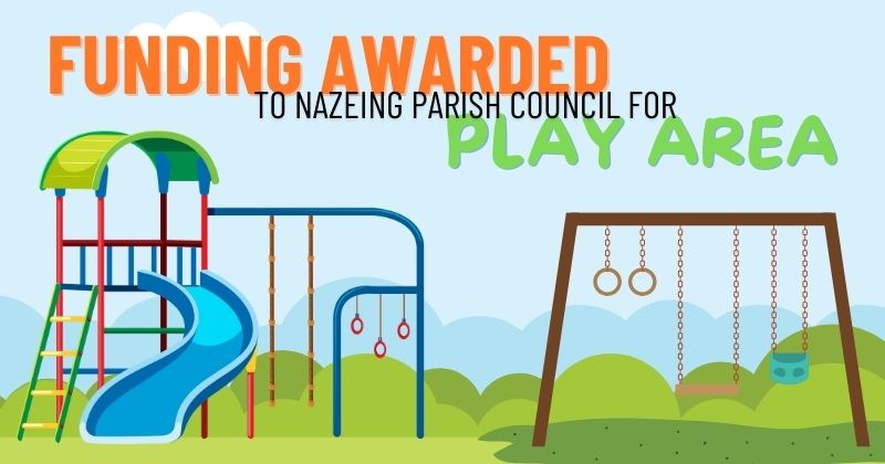 Funding awarded to nazeing parish council for play area