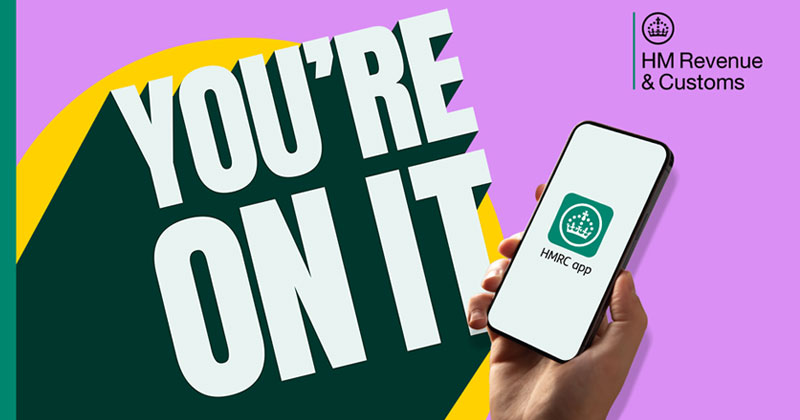 You're on it - download the HMRC app