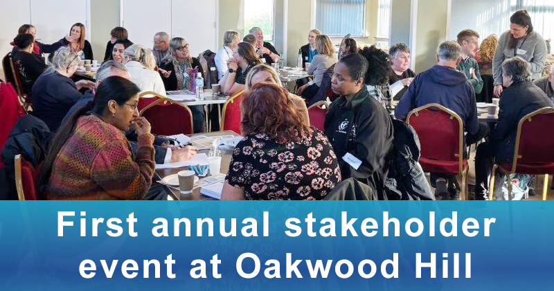 First annual stakeholder event at Oakwood Hill