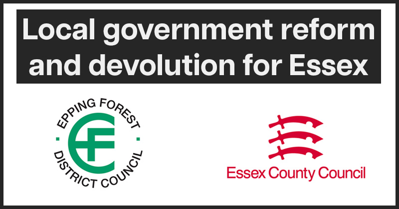 Local government reform and devolution for Essex