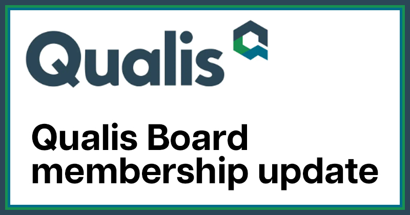 Qualis Board Membership Update