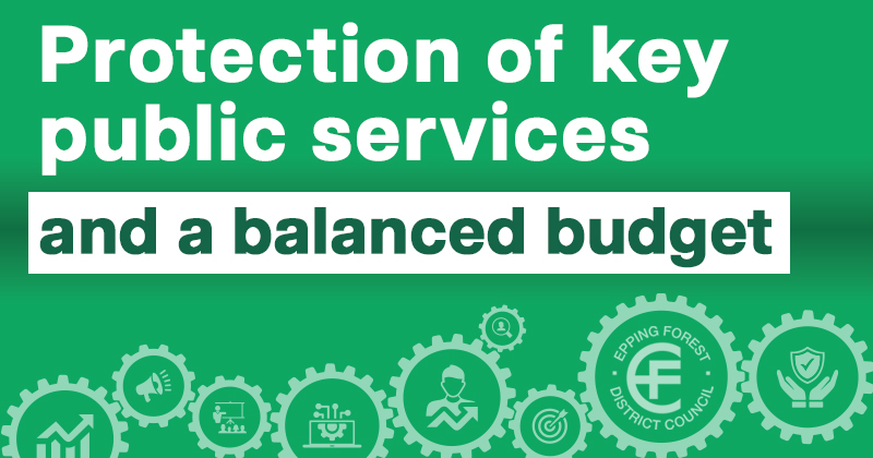 Protection of key public services and a balanced budget