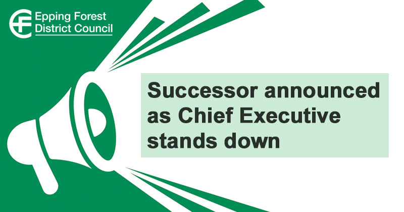 Successor announced as Chief executive steps down