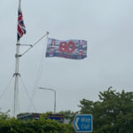 Proudly flying the D-Day 80 flag at North Weald Airfield