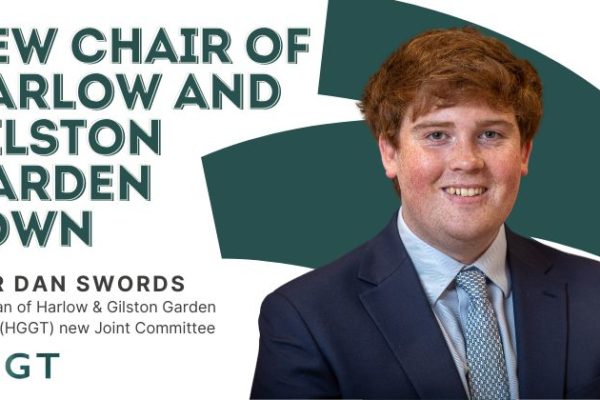 New Chair of Harlow and Gilston Garden Town