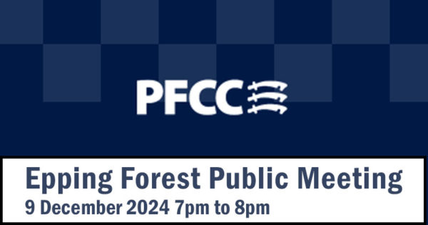 PFCC - Epping Forest public meeting